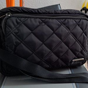 NWOT LeSportsac Black Quilted Crossbody Purse